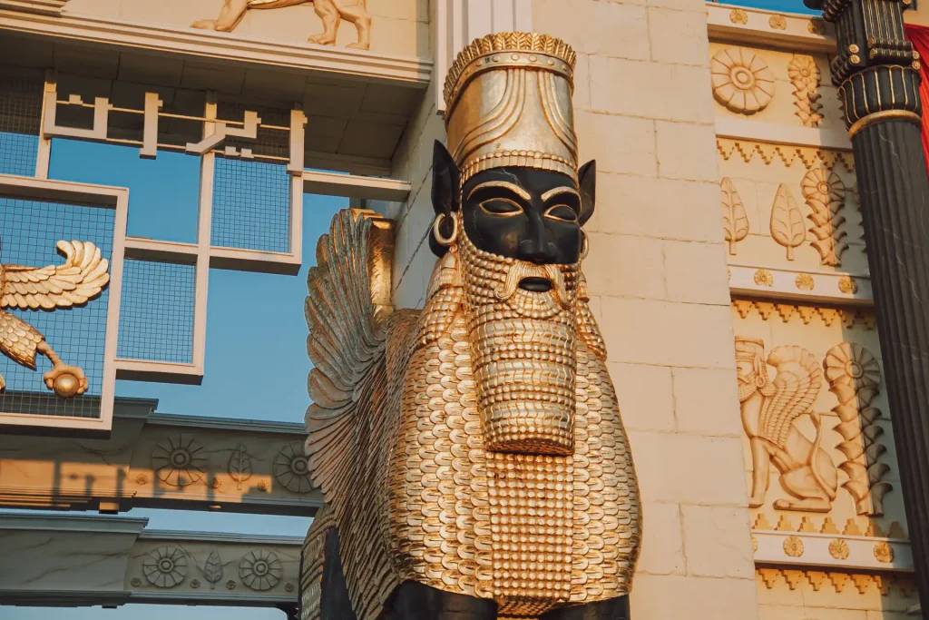 global-village-uae-iranian-court-exterior-view